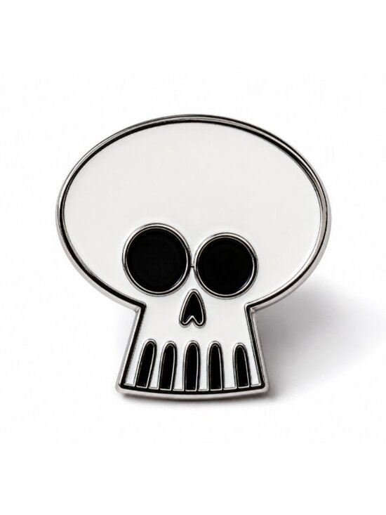 Josh Agle Jewelry - SHAG Josh Agle Skull Cloisonne Enamel Pin Palm Springs Artist 2014 NIP Rare